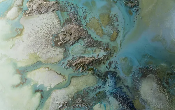 Abstract Coastal-  Journey by Petra Meikle de Vlas
