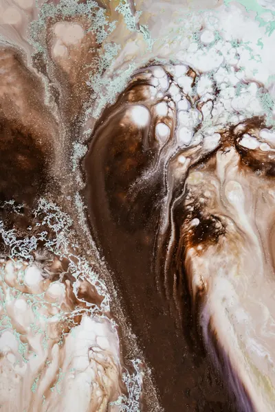 Rustic Abstract  - Graceful Flow by Petra Meikle de Vlas