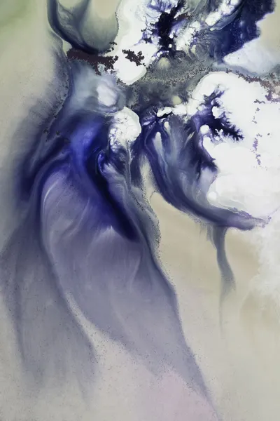 Indigo Rhapsody 1 Tif by Petra Meikle de Vlas