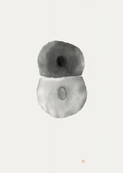 Abstract Zen Shapes by Thoth Adan