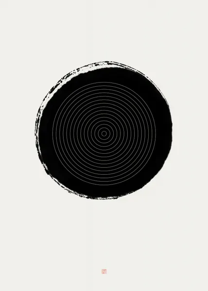 Zen Circle Balance by Thoth Adan