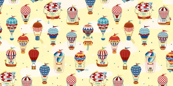 Whimsical Hot Air Balloons by Sue Skellern