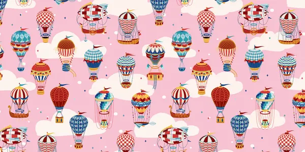 Whimsical Hot Air Balloons by Sue Skellern