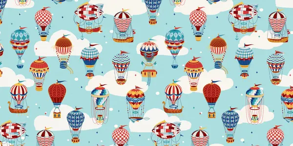 Whimsical Hot Air Balloons by Sue Skellern