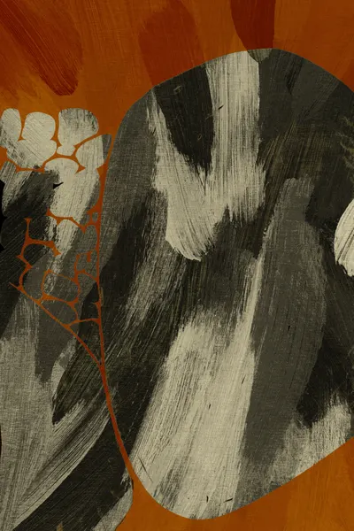 Earthy Abstract Flow by Treechild