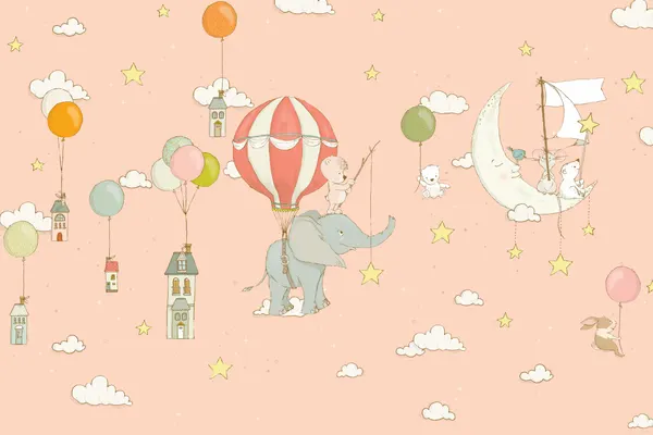 Dreamy Sky Animals by Sue Skellern