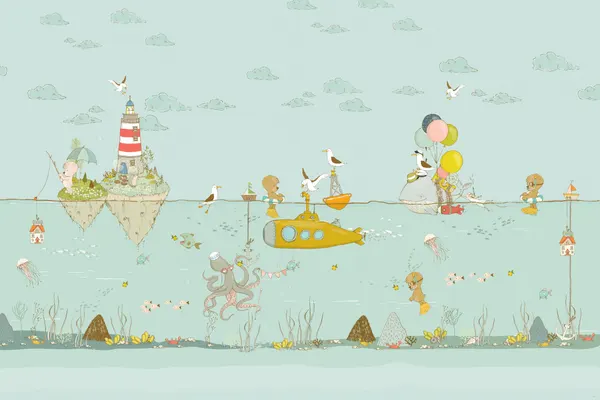 Whimsical Ocean Adventure by Sue Skellern