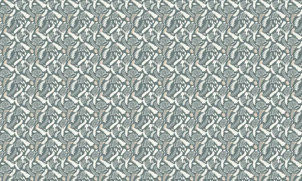 Muted Rose Pattern by Gemma Bardot