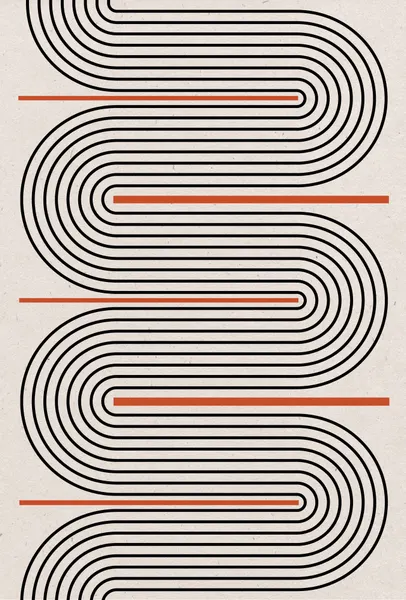 Curved Rhythm Path by THE MIUUS STUDIO