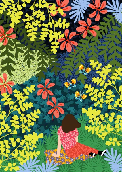 Picknic in the forest by Rafaela Mascaro