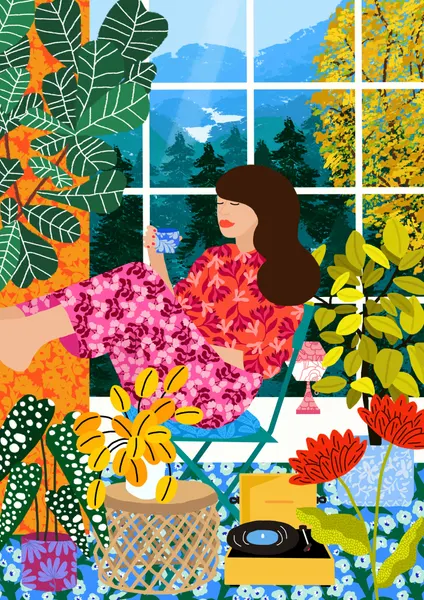 Listening To the Sound of Nature by Rafaela Mascaro