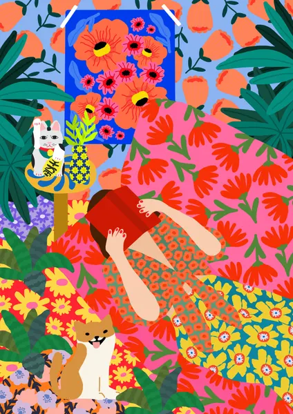 Patterned Escape by Rafaela Mascaro