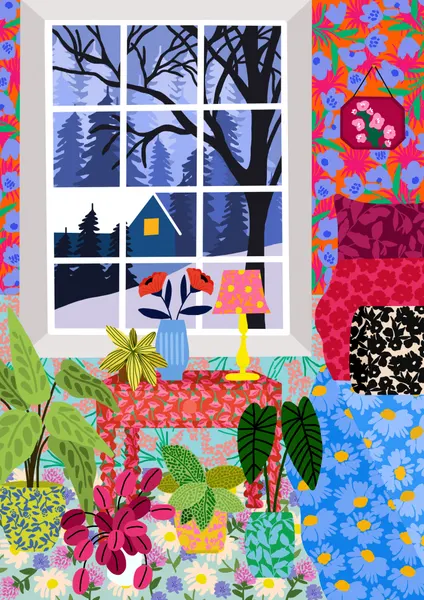 Winter View by Rafaela Mascaro