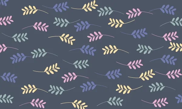 Soft Leaves Pattern by Sarah Manovski