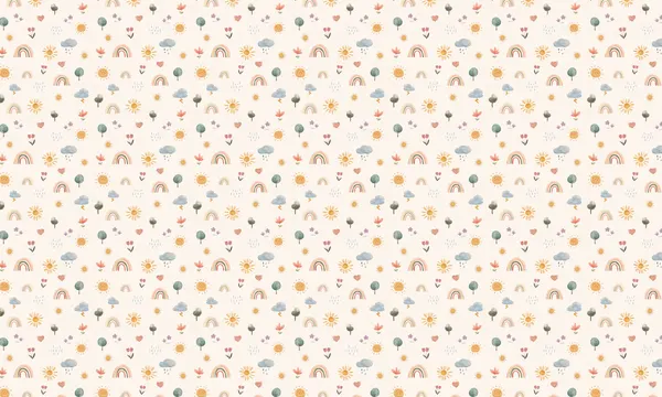 Sweet Rainbow Pattern by Xuan Thai