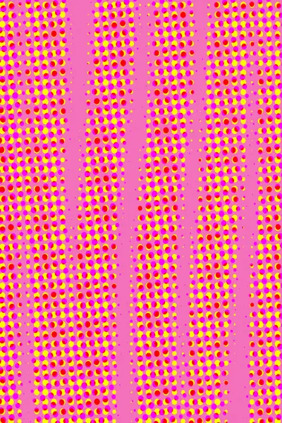 Vibrant Dotscape by Treechild