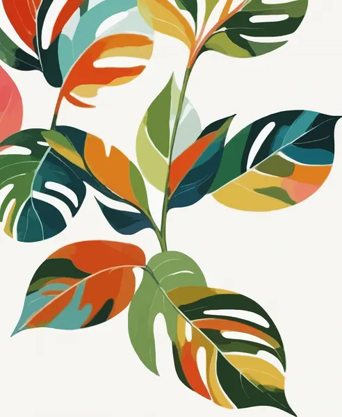 Botanical Celebration of Color by Uma Gokhale