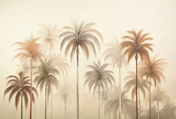 Serene Palm Grove by Andrea Haase