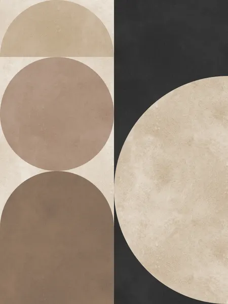 Abstract Moon Shapes by Vitor Costa