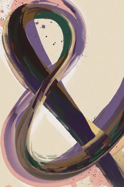 Infinite Brushstroke by Treechild