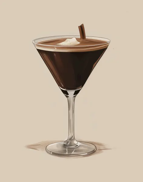 Cinnamon Espresso Martini by Jolly and Dash