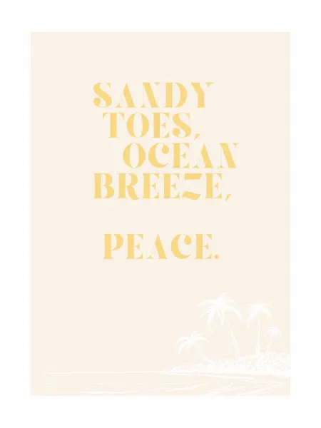 Sandy Toes Ocean Breeze by Ohkimiko