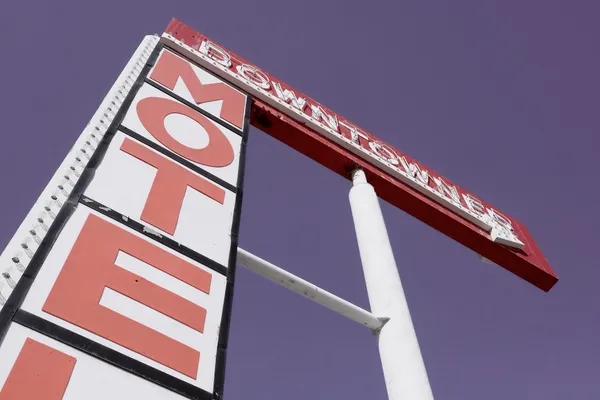 Downtowner Motel Sign by Pictufy Studio III