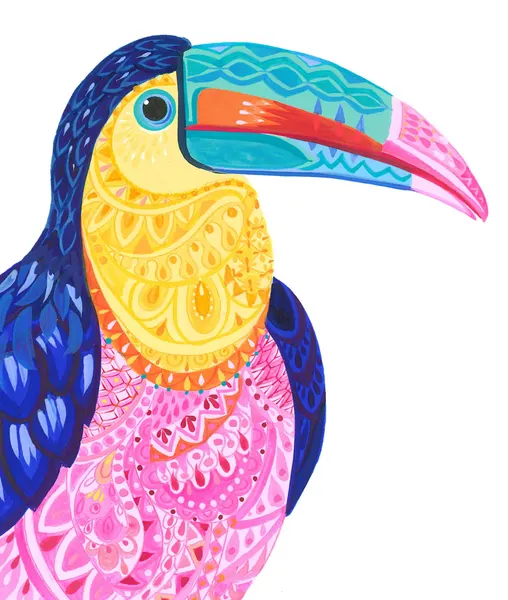 Colorful Toucan by Isabelle Brent