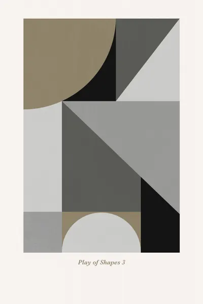 Play of Shapes 3 by Mareike Böhmer