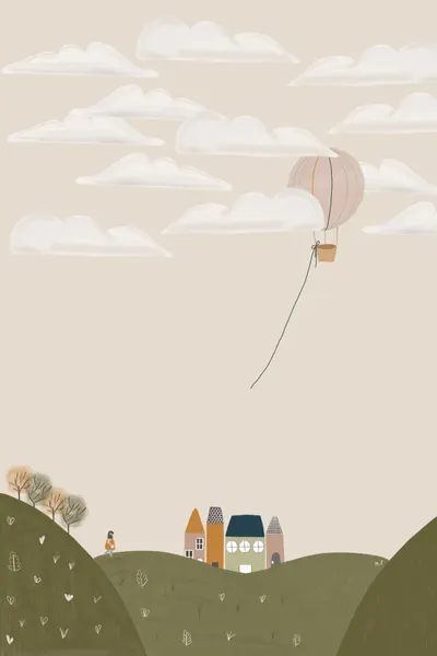 Dreamy Village Journey by Menina Lisboa