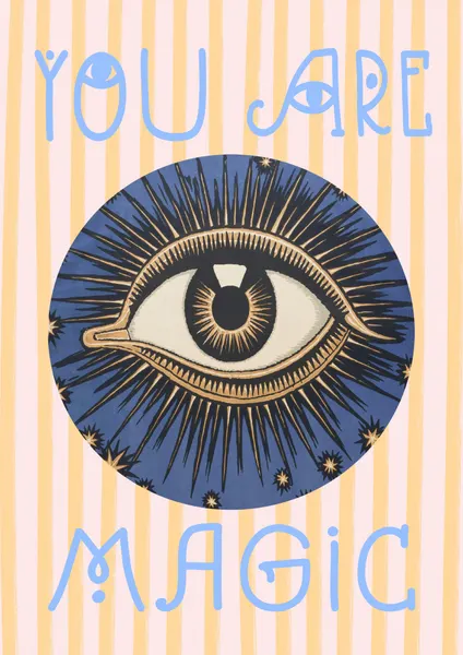 You Are Magic Eye by Talitha McQueen