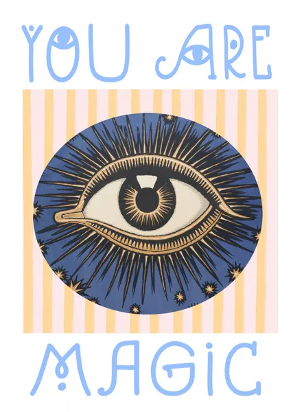 Mystical Magic Eye by Talitha McQueen
