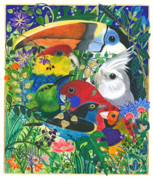 Paradise Birds by Isabelle Brent