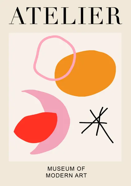 Colorful Minimalist Shapes by Talitha McQueen