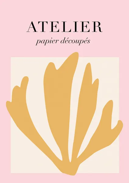 Matisse Pink Cutout by Talitha McQueen