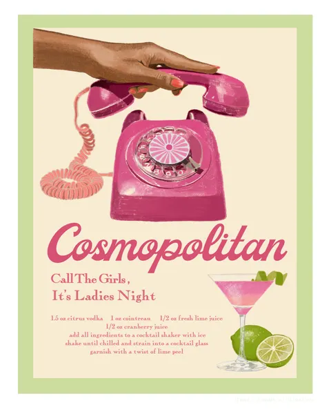 Jlr Cocktails Cosmopolitan by Jenny Liz Rome