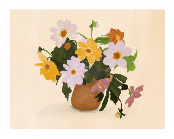 Pandcsummerflowers Copy by Jenny Liz Rome