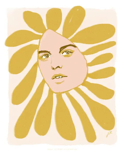 Jlr Flowerhead1 Copy 2 by Jenny Liz Rome