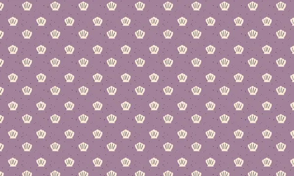 Soft Violet Shells by Maren Gross