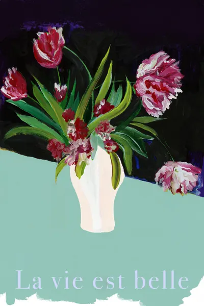 La Vie Est Belle Blooms by cartissi