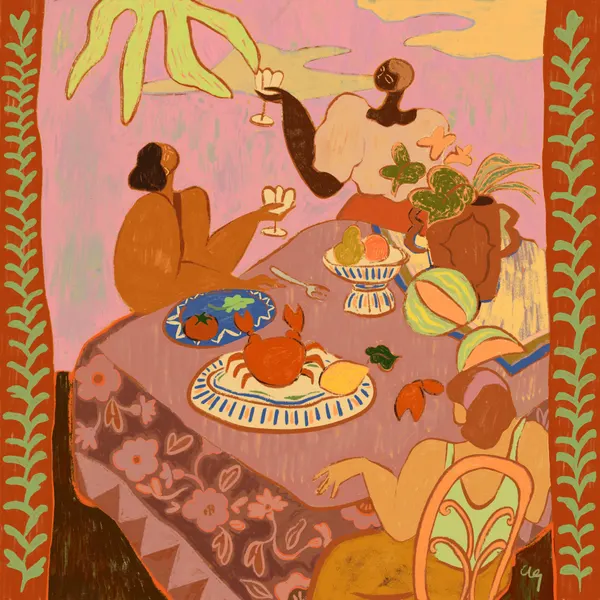 Luncheon with the Ladies by Arty Guava