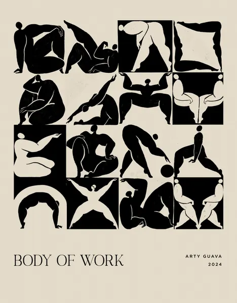 Body of Work (Noir) by Arty Guava