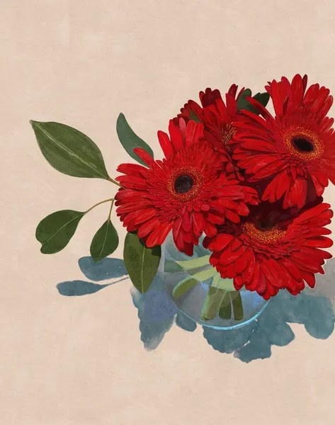 Gerbera Daisy by Katie O'Shea
