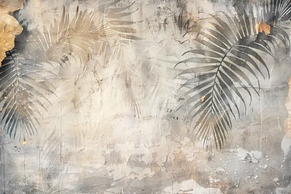 Rustic Palm Shadows by Rafal Kulik