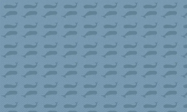 Knitted Blue Whales by Gemma Bardot