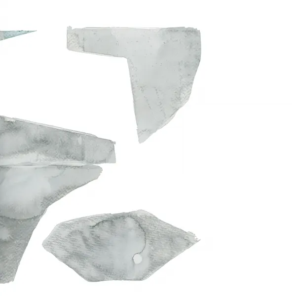 Muted Watercolor Shapes by cartissi