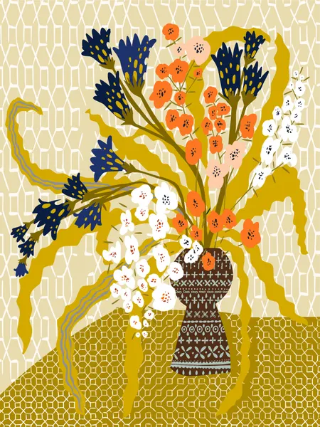 Vibrant Floral Arrangement by Annick