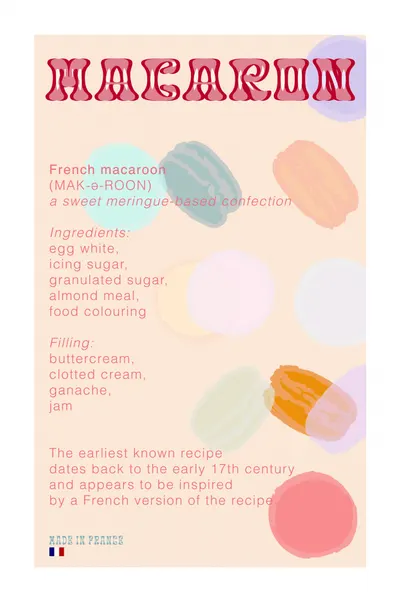 Sweet French Macaron Facts by cartissi