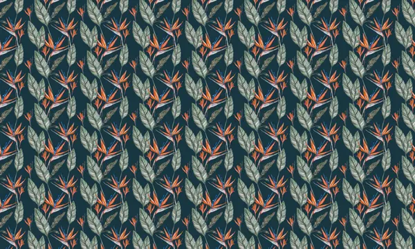Tropical Bird of Paradise by Josie George