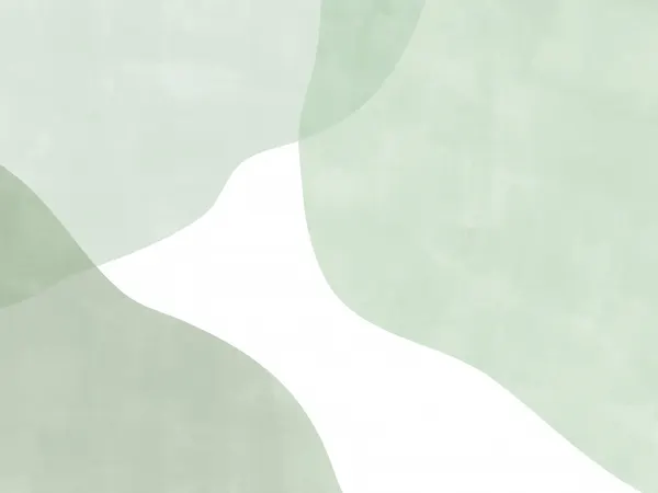 Soft Green Abstraction by Elena Ristova